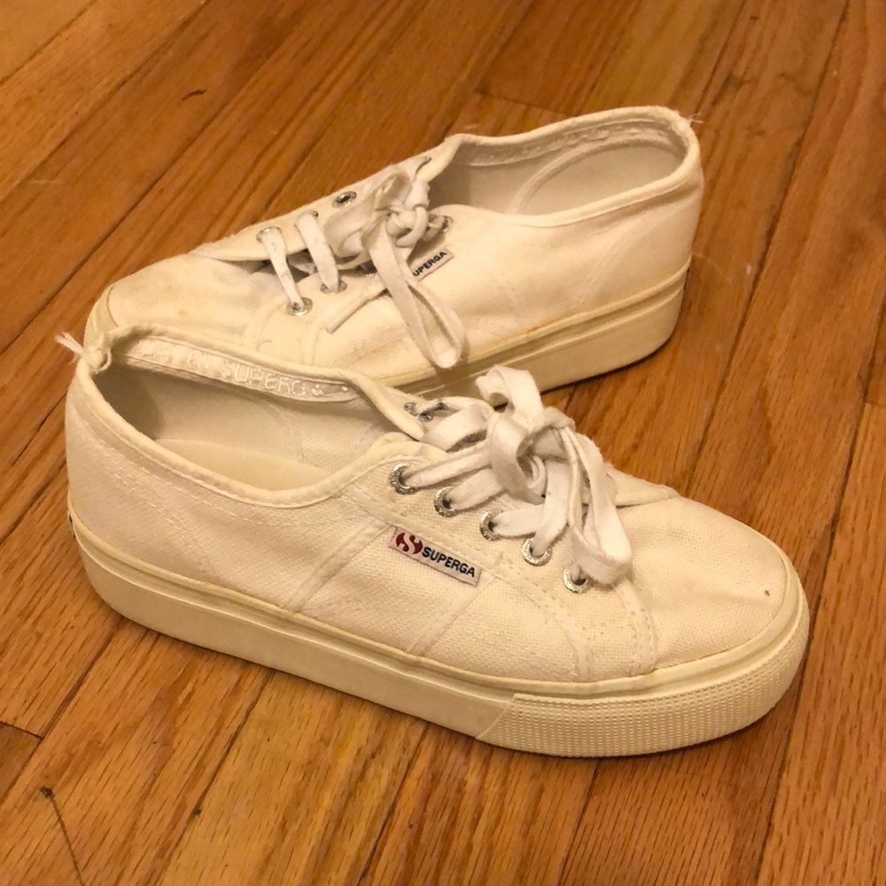 Superga platform White size 38